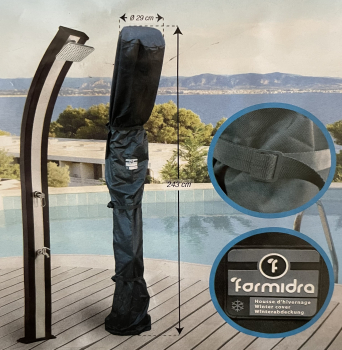 Preview: Poolstar Schutzhülle zu Solardusche 243x29cm